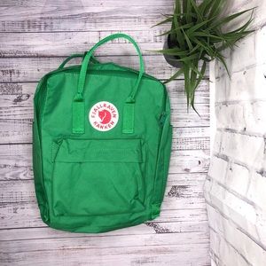 Fjall Raven green medium backpack